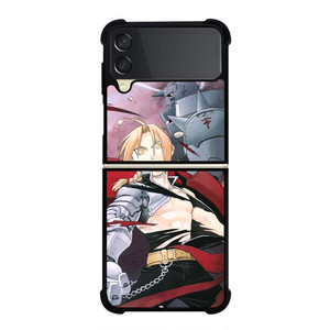 FULLMETAL ALCHEMIST EDWARD AND ALPHONSE ELRIC Samsung Galaxy Z Flip 3 Case Cover FULLMETAL ALCHEMIST EDWARD AND ALPHONSE ELRIC Samsung Galaxy Z Flip 3 Case Cover