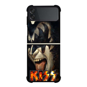 GENE SIMMONS FACE KISS BAND Samsung Galaxy Z Flip 3 Case Cover GENE SIMMONS FACE KISS BAND Samsung Galaxy Z Flip 3 Case Cover