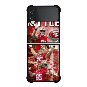 GEORGE KITTLE SAN FRANCISCO 49ERS 2 Samsung Galaxy Z Flip 3 Case Cover GEORGE KITTLE SAN FRANCISCO 49ERS 2 Samsung Galaxy Z Flip 3 Case Cover