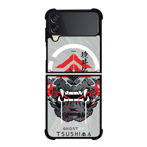 GHOST OF TSUSHIMA ICON GAME Samsung Galaxy Z Flip 3 Case Cover GHOST OF TSUSHIMA ICON GAME Samsung Galaxy Z Flip 3 Case Cover