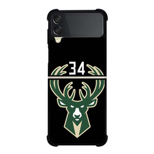 GIANNIS ANTETOKOUNMPO MILWAUKEE BUCKS LOGO Samsung Galaxy Z Flip 3 Case Cover