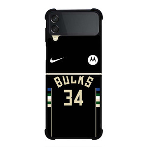 GIANNIS ANTETOKOUNMPU MILWAUKEE BUCKS KIT Samsung Galaxy Z Flip 3 Case Cover