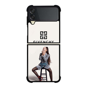 GIVENCHY PARIS X ARIANA GRANDE Samsung Galaxy Z Flip 3 Case Cover GIVENCHY PARIS X ARIANA GRANDE Samsung Galaxy Z Flip 3 Case Cover