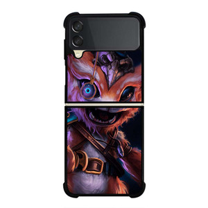GNAR LEAGUE OF LEGENDS Samsung Galaxy Z Flip 3 Case Cover GNAR LEAGUE OF LEGENDS Samsung Galaxy Z Flip 3 Case Cover