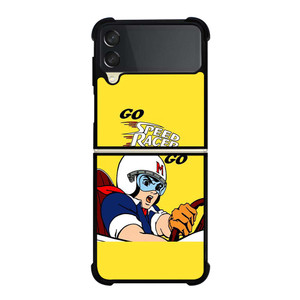 GO SPEED RACER GO Samsung Galaxy Z Flip 3 Case Cover GO SPEED RACER GO Samsung Galaxy Z Flip 3 Case Cover