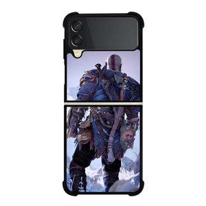 GOD OF WAR RAGNAROK GAME KRATOS Samsung Galaxy Z Flip 3 Case Cover GOD OF WAR RAGNAROK GAME KRATOS Samsung Galaxy Z Flip 3 Case Cover