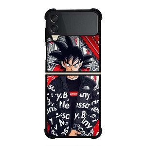 GOKU DRAGON BALL SUPREME NORTH FACE Samsung Galaxy Z Flip 3 Case Cover