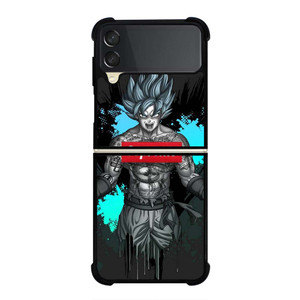 GOKU SUPREME SPLASH PAINT EFFECT Samsung Galaxy Z Flip 3 Case Cover