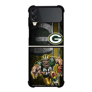 GREEN BAY PACKERS NFL MASCOT Samsung Galaxy Z Flip 3 Case Cover GREEN BAY PACKERS NFL MASCOT Samsung Galaxy Z Flip 3 Case Cover