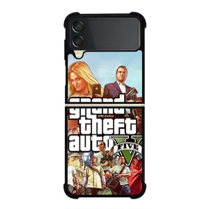 GTA 5 GRAND THEFT AUTO GAME Samsung Galaxy Z Flip 3 Case Cover