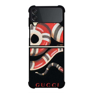 GUCCI SNAKE LEATHER Samsung Galaxy Z Flip 3 Case Cover GUCCI SNAKE LEATHER Samsung Galaxy Z Flip 3 Case Cover