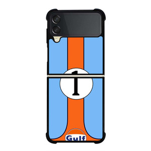 GULF RACING KEN MILES LIVERY Samsung Galaxy Z Flip 3 Case Cover GULF RACING KEN MILES LIVERY Samsung Galaxy Z Flip 3 Case Cover