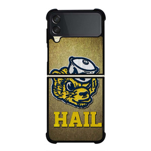 HAIL MICHIGAN WOLVERINES ICON Samsung Galaxy Z Flip 3 Case Cover