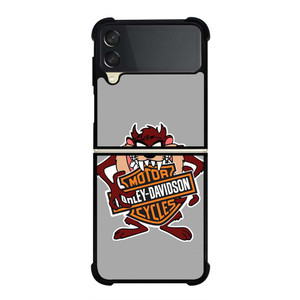HARLEY DAVIDSON TASMANIAN DEVIL Samsung Galaxy Z Flip 3 Case Cover HARLEY DAVIDSON TASMANIAN DEVIL Samsung Galaxy Z Flip 3 Case Cover