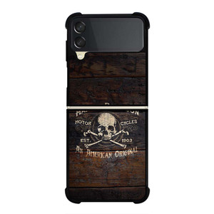 HARLEY RIDE WOOD Samsung Galaxy Z Flip 3 Case Cover HARLEY RIDE WOOD Samsung Galaxy Z Flip 3 Case Cover