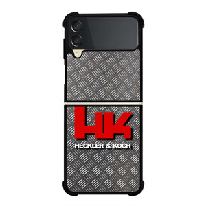 HECKLER AND KOCH PLATE SYMBOL Samsung Galaxy Z Flip 3 Case Cover HECKLER AND KOCH PLATE SYMBOL Samsung Galaxy Z Flip 3 Case Cover