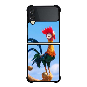 HEIHEI DISNEY MOANA CHICKEN Samsung Galaxy Z Flip 3 Case Cover HEIHEI DISNEY MOANA CHICKEN Samsung Galaxy Z Flip 3 Case Cover