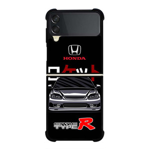 HONDA CIVIC TYPE R Samsung Galaxy Z Flip 3 Case Cover HONDA CIVIC TYPE R Samsung Galaxy Z Flip 3 Case Cover