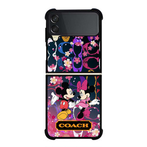 HOT COACH MICKEY COUPLE Samsung Galaxy Z Flip 3 Case Cover