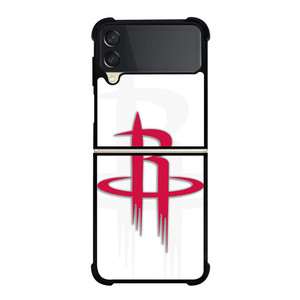 HOUSTON ROCKETS WHITE LOGO Samsung Galaxy Z Flip 3 Case Cover
