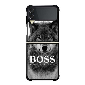 HUGO BOSS WOLF Samsung Galaxy Z Flip 3 Case Cover HUGO BOSS WOLF Samsung Galaxy Z Flip 3 Case Cover
