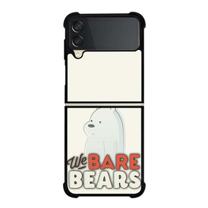 ICE BEAR WE BARE BEARS CARTOON 2 Samsung Galaxy Z Flip 3 Case Cover