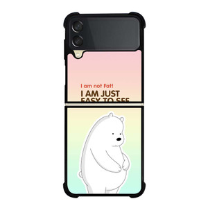 ICE BEAR WE BARE BEARS CARTOON Samsung Galaxy Z Flip 3 Case Cover