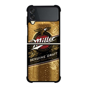 ICED MILLER GENUINE DRAFT BEER CAN Samsung Galaxy Z Flip 3 Case Cover ICED MILLER GENUINE DRAFT BEER CAN Samsung Galaxy Z Flip 3 Case Cover