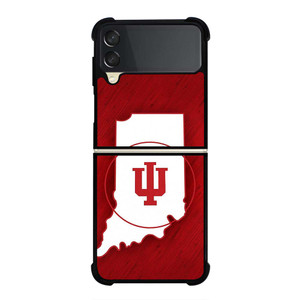 INDIANA HOOSIERS STATE OF MIND SYMBOL Samsung Galaxy Z Flip 3 Case Cover