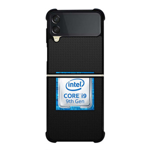 INTEL I9 GENERATION PROCESSOR Samsung Galaxy Z Flip 3 Case Cover INTEL I9 GENERATION PROCESSOR Samsung Galaxy Z Flip 3 Case Cover
