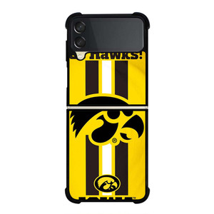 IOWA HAWKEYES FLAG Samsung Galaxy Z Flip 3 Case Cover