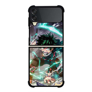 IZUKU MIDORIYA MY HERO ACADEMIA 2 Samsung Galaxy Z Flip 3 Case Cover IZUKU MIDORIYA MY HERO ACADEMIA 2 Samsung Galaxy Z Flip 3 Case Cover