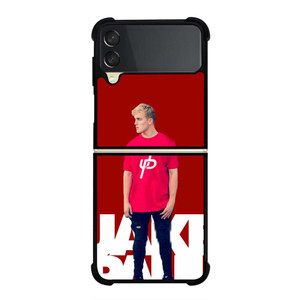 JAKE PAUL EVERYDAY BRO RED Samsung Galaxy Z Flip 3 Case Cover JAKE PAUL EVERYDAY BRO RED Samsung Galaxy Z Flip 3 Case Cover