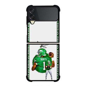 JALEN HURTS PHILADELPHIA STRIPE Samsung Galaxy Z Flip 3 Case Cover