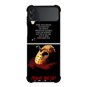 JASON FRIDAY THE 13TH HORROR MOVIE Samsung Galaxy Z Flip 3 Case Cover
