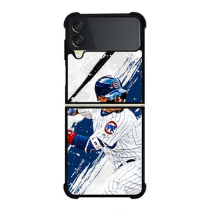 JAVIER BAEZ CHICAGO CUBS Samsung Galaxy Z Flip 3 Case Cover JAVIER BAEZ CHICAGO CUBS Samsung Galaxy Z Flip 3 Case Cover