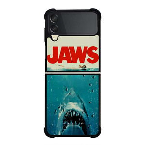 JAWS LOGO Samsung Galaxy Z Flip 3 Case Cover JAWS LOGO Samsung Galaxy Z Flip 3 Case Cover
