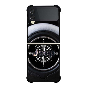 JEEP STEER COMPAS Samsung Galaxy Z Flip 3 Case Cover JEEP STEER COMPAS Samsung Galaxy Z Flip 3 Case Cover