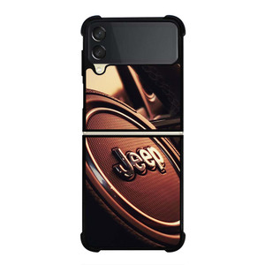 JEEP STEERING WHEEL LOGO Samsung Galaxy Z Flip 3 Case Cover JEEP STEERING WHEEL LOGO Samsung Galaxy Z Flip 3 Case Cover