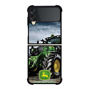 JOHN DEERE GREEN TRACTOR Samsung Galaxy Z Flip 3 Case Cover JOHN DEERE GREEN TRACTOR Samsung Galaxy Z Flip 3 Case Cover