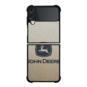 JOHN DEERE METAL LOGO Samsung Galaxy Z Flip 3 Case Cover JOHN DEERE METAL LOGO Samsung Galaxy Z Flip 3 Case Cover