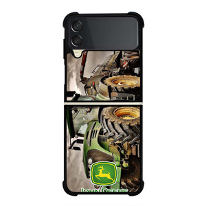 JOHN DEERE TRACTOR RETRO Samsung Galaxy Z Flip 3 Case Cover JOHN DEERE TRACTOR RETRO Samsung Galaxy Z Flip 3 Case Cover