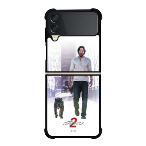 JOHN WICK CHAPTER 2 KEANU REEVES Samsung Galaxy Z Flip 3 Case Cover JOHN WICK CHAPTER 2 KEANU REEVES Samsung Galaxy Z Flip 3 Case Cover