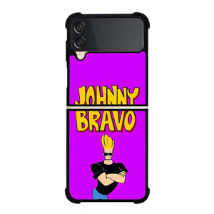 JOHNNY BRAVO CARTOON Samsung Galaxy Z Flip 3 Case Cover JOHNNY BRAVO CARTOON Samsung Galaxy Z Flip 3 Case Cover