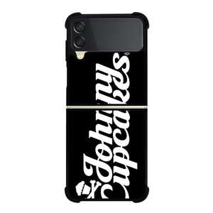 JOHNNY CUPCAKES CLOTHING LOGO Samsung Galaxy Z Flip 3 Case Cover JOHNNY CUPCAKES CLOTHING LOGO Samsung Galaxy Z Flip 3 Case Cover