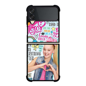 JOJO SIWA QUOTE Samsung Galaxy Z Flip 3 Case Cover JOJO SIWA QUOTE Samsung Galaxy Z Flip 3 Case Cover