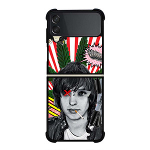 JULIAN CASABLANCA THE STROKES Samsung Galaxy Z Flip 3 Case Cover JULIAN CASABLANCA THE STROKES Samsung Galaxy Z Flip 3 Case Cover