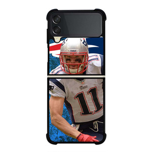JULIAN EDELMAN NEW ENGLAND PATRIOTS Samsung Galaxy Z Flip 3 Case Cover