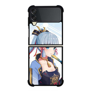 KAMISATO AYAKA GENSHIN IMPACT Samsung Galaxy Z Flip 3 Case Cover KAMISATO AYAKA GENSHIN IMPACT Samsung Galaxy Z Flip 3 Case Cover