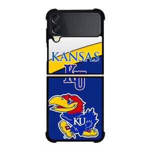 KANSAS JAYHAWKS SYMBOL Samsung Galaxy Z Flip 3 Case Cover KANSAS JAYHAWKS SYMBOL Samsung Galaxy Z Flip 3 Case Cover
